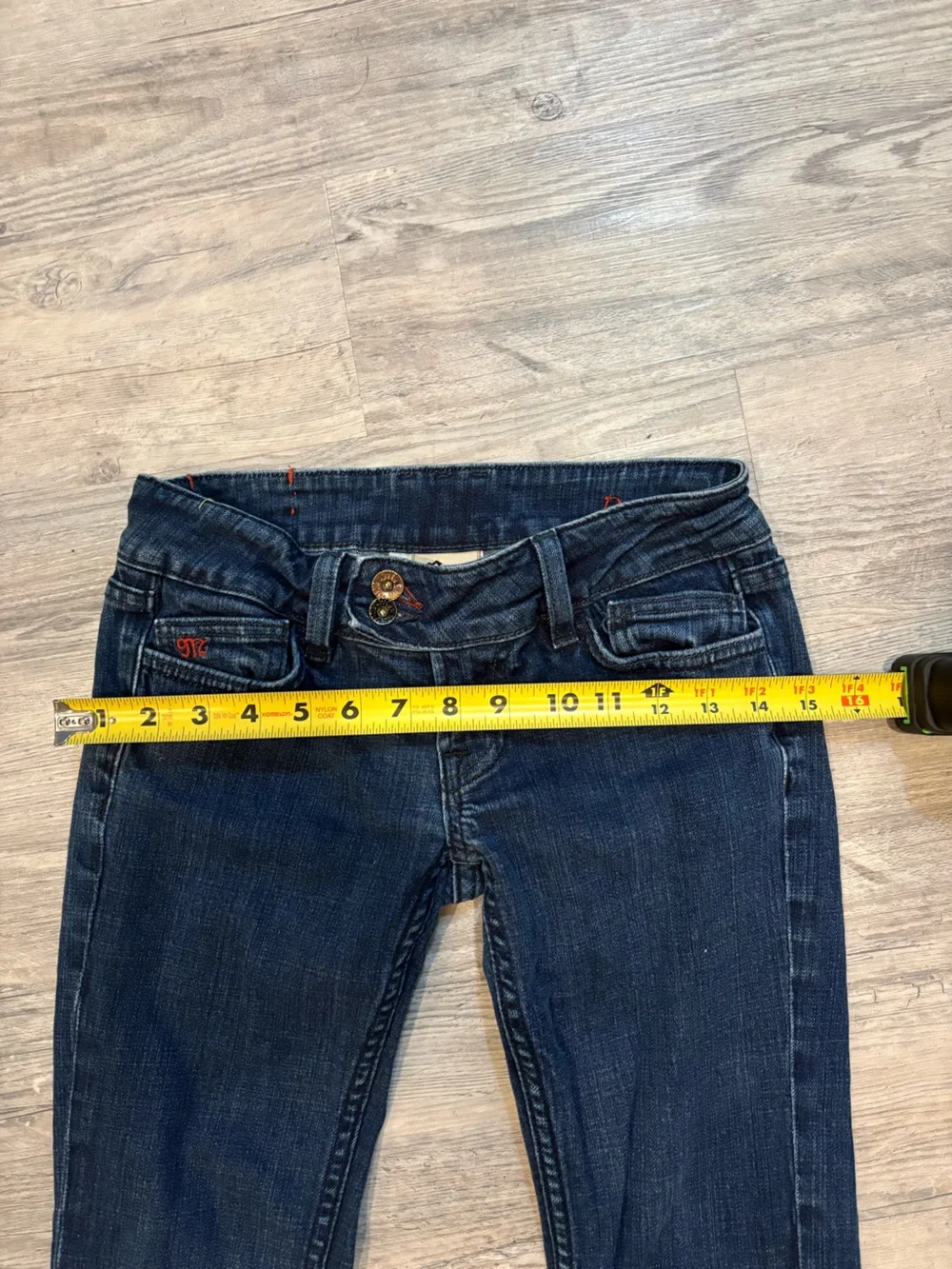 Miss Me Dark Blue Flare Jeans - Picture 7 of 9